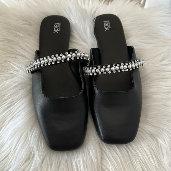 Nordstrom Rack | Guiliana Embellished Strap Mule Size 10 - Picture 4 of 11